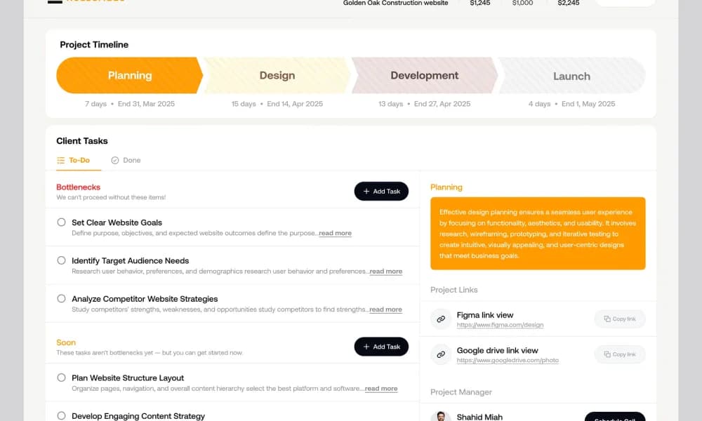 Architecture Firm CRM