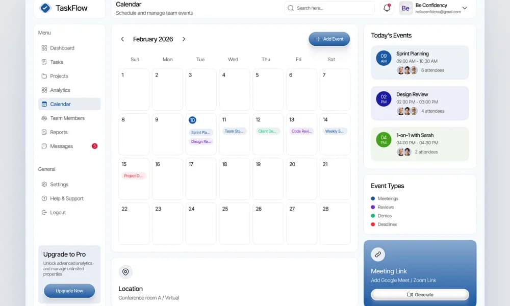 Event Management CRM