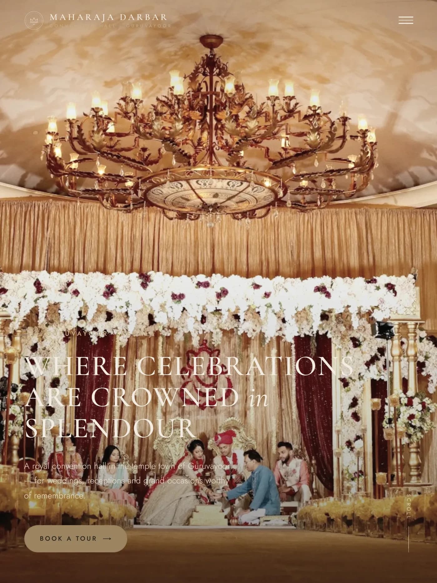 Maharaja Darbar Hall tablet view