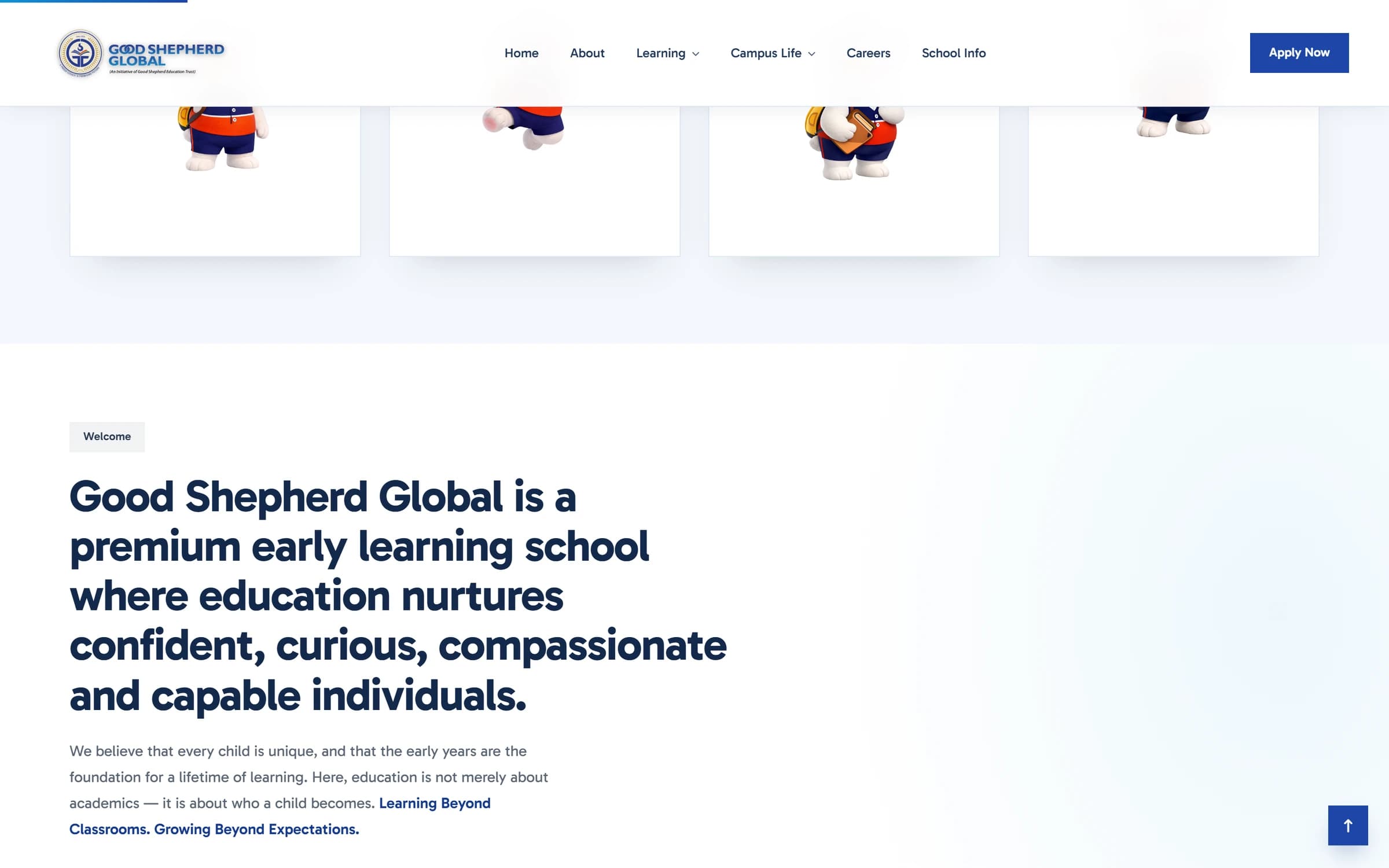 Good Shepherd Global interior page
