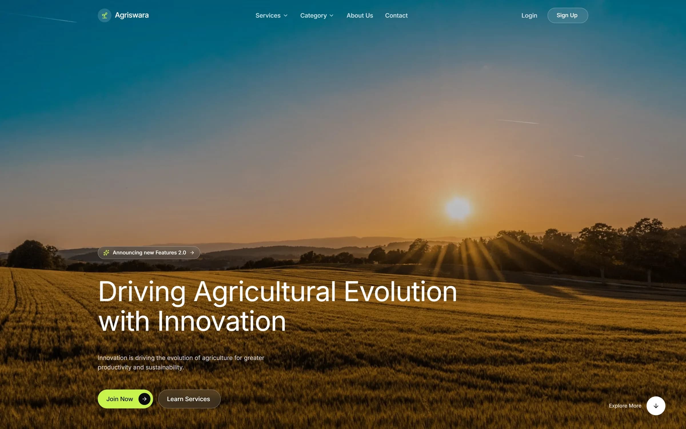 Agriswara homepage