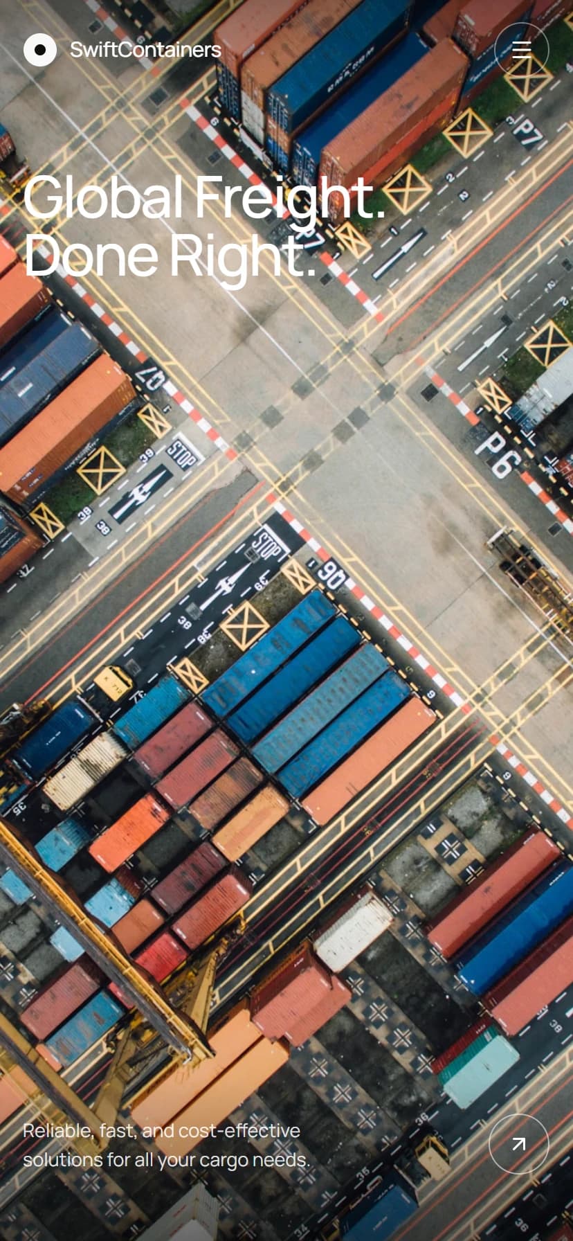 SwiftContainers mobile view