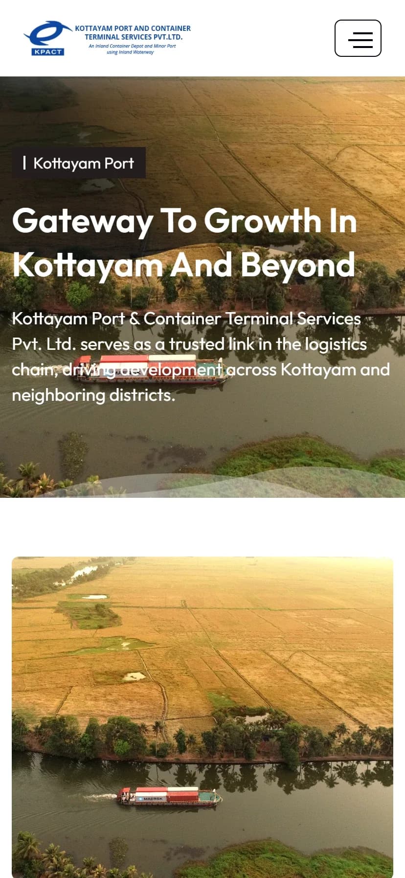 Kottayam Port mobile view