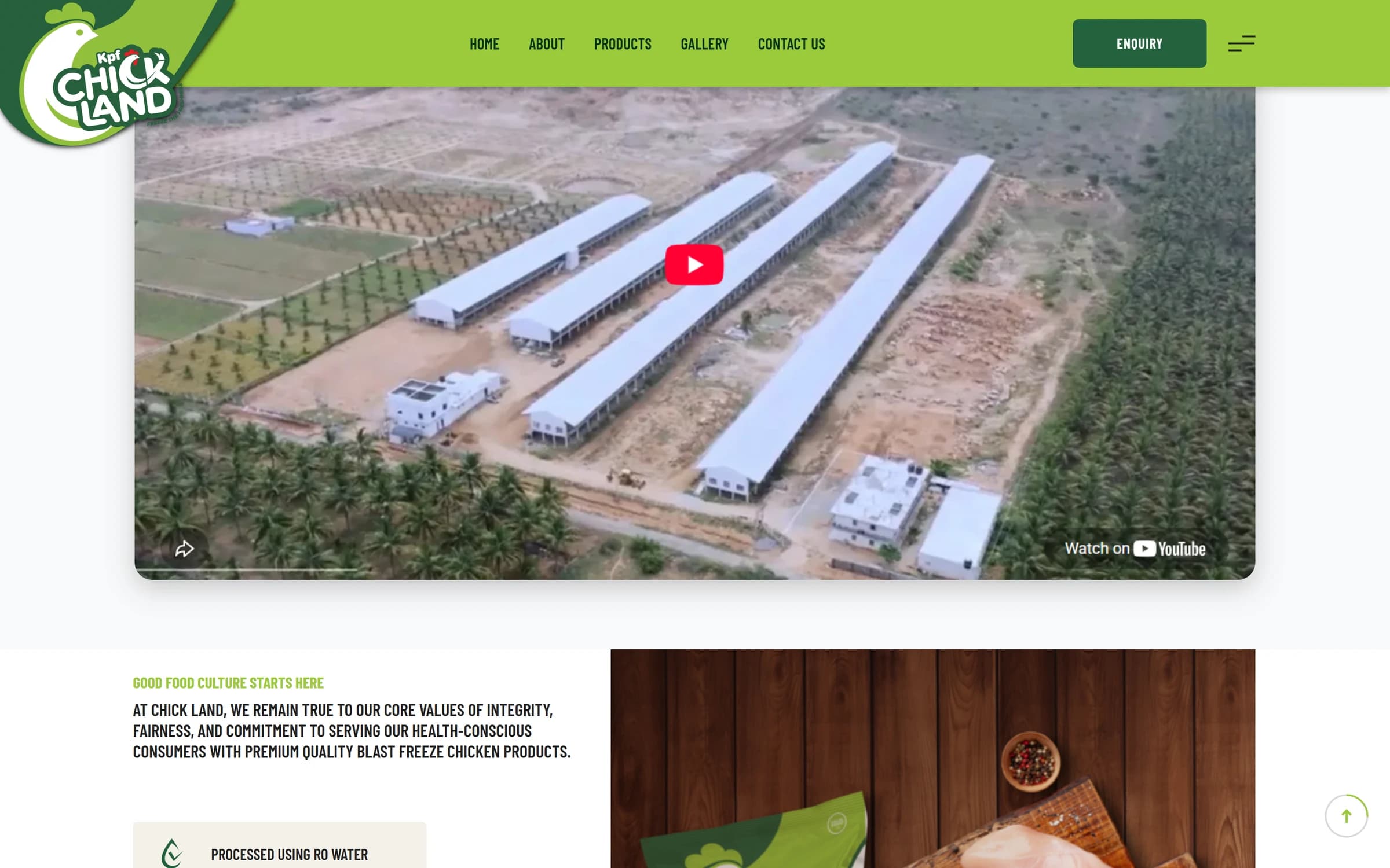 KPF Chickland interior page