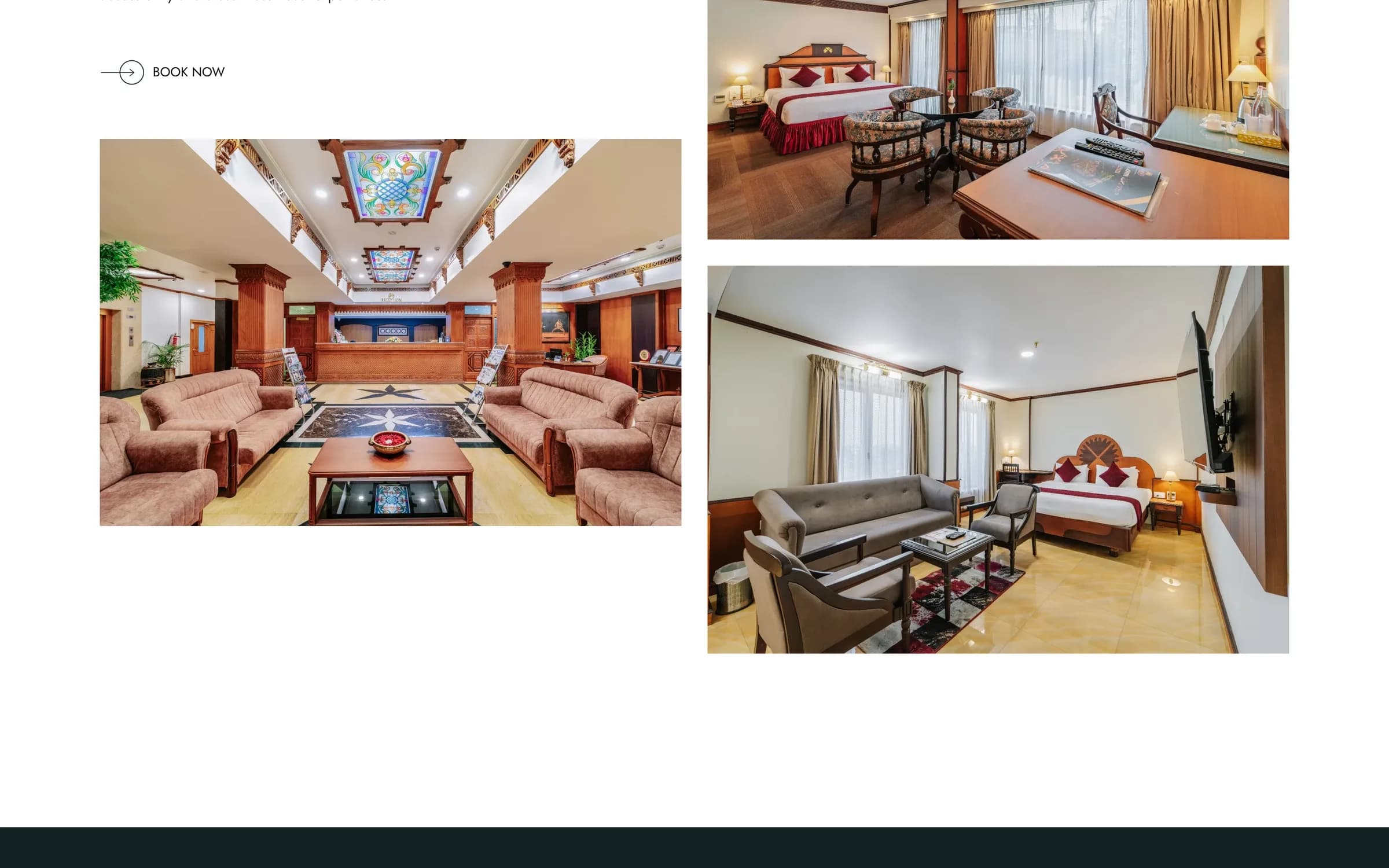 Surya Hotel interior page